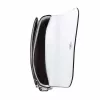 Mala Michael Kors Jet Set Travel Crossbody branco ótico pele Saffiano 35F4STVC1LOPT