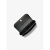 Mala Michael Kors Jet Set Travel Crossbody, pele Saffiano, preta, 21x14x4,5 cm