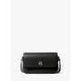 Mala Michael Kors Jet Set Travel Crossbody, pele Saffiano, preta, 21x14x4,5 cm