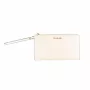 Mala transversal Michael Kors Jet Set Travel em pele Saffiano com ferragens douradas 25x14x2 cm