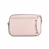 Bolsa crossbody Michael Kors Jet Set Travel Couro saffiano Powder Blush 35S1GTTC7LPOW