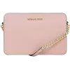 Saco de ombro Michael Kors Jet Set Travel couro saffiano Powder Blush 35T8GTTC9LPWB