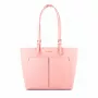 Mala tote grande Michael Kors Jet Set Travel com logótipo Powder Blush 35F3GTVT8BPOW
