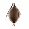 Mala crossbody para telemóvel Michael Kors Jet Set Travel pele saffiano luggage castanho 35S4GTVW3LLUG