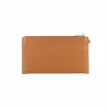 Mala crossbody para telemóvel Michael Kors Jet Set Travel pele saffiano luggage castanho 35S4GTVW3LLUG