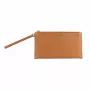 Mala crossbody para telemóvel Michael Kors Jet Set Travel pele saffiano luggage castanho 35S4GTVW3LLUG