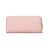 MICHAEL KORS Jet Set Travel Powder Blush bolsa de pulso de couro saffiano 35R4GTVT3VPOW