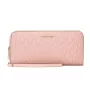 MICHAEL KORS Jet Set Travel Powder Blush bolsa de pulso de couro saffiano 35R4GTVT3VPOW