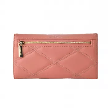 Michael Kors 35S2GTVF3USRT Porta-moedas de mulher, 18x10x1 cm, pele rosa