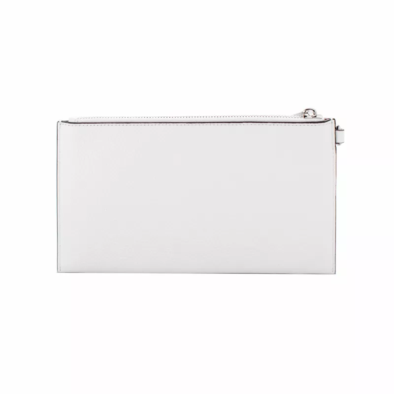 Michael Kors Jet Set Travel estojo de pele Saffiano 25x14x1 cm com ferragens douradas
