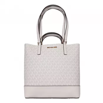 Mala de ombro Michael Kors Jet Set Travel castanha Acorn 35S4GX9T1BOPT