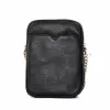 Michael Kors Mala de ombro pequena Jet Set Travel preta pele saffiano 35H3GTVC2LBLA