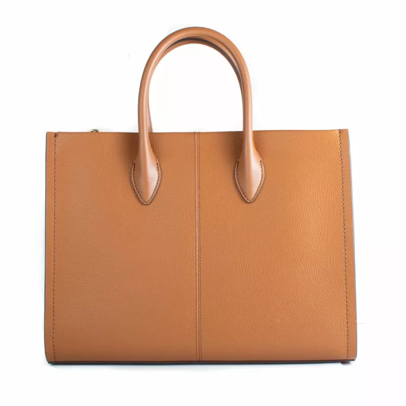 Saco tote Michael Kors Jet Set Travel 35R5G7ZT2LLUG castanho couro saffiano mulher