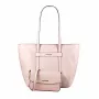 Mala de mão Michael Kors Jet Set Travel 35S5GTVT3LPOW Powder Blush em pele Saffiano