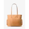 Saco de ombro Michael Kors Jet Set Travel 35T5S5FT9CPEA couro saffiano ferragens douradas 42x30x12 cm