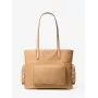 Saco de ombro Michael Kors Jet Set Travel 35T5S5FT9CPEA couro saffiano ferragens douradas 42x30x12 cm
