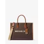 MICHAEL KORS Jet Set Travel saco tote castanho lona revestida Signature 35R5G7ZT2BBRO