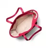Mala de mão Michael Kors Jet Set Travel Dark Berry Multi couro saffiano de mulher 35T5S5FT9CDKR