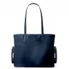 Bolsa tote Michael Kors Jet Set Travel azul-marinho pele Saffiano 35T5S5FT9CNAV