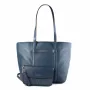 Michael Kors Jet Set Travel Saco tote navy pele Saffiano mulher 35S5STVT3LNAV