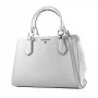 Michael Kors Jet Set Travel Mala Tote de Ombro em Pele Saffiano com Ferragens Douradas 30S2S6AS2LOPT