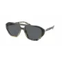 Óculos de sol de homem Michael Kors MK2219U394287 - armação em acetato preta, lentes em policarbonato cinzentas, 57 mm