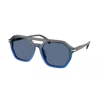 Óculos de sol de homem Michael Kors MK2251U401180 - armação preta, lentes cinzentas degradê, 57 mm