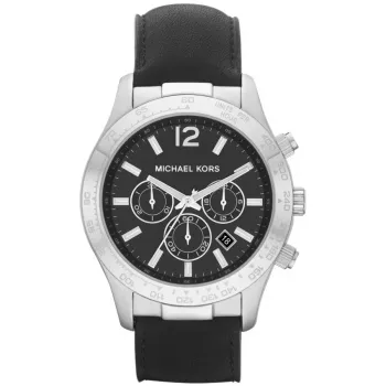 Relógio de homem Michael Kors MK8215 44mm aço inoxidável mostrador azul cronógrafo