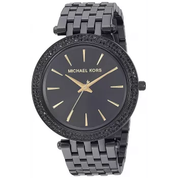 Relógio de pulso Michael Kors MK3337 para mulher - 39mm, tom de ouro rosa, aço inoxidável, quartzo