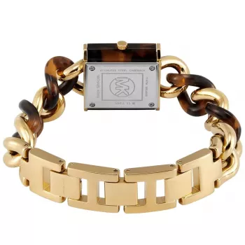 Michael Kors MK4808 Relógio de mulher aço inoxidável tom de ouro 25 mm