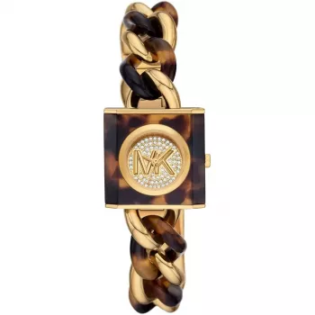 Michael Kors MK4808 Relógio de mulher aço inoxidável tom de ouro 25 mm
