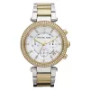 Michael Kors MK5626 Relógio Cronógrafo Mulher 39mm Ouro Rosa Aço Inoxidável