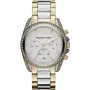 Relógio Michael Kors MK5685 para mulher ouro rosa aço inoxidável cronógrafo 39 mm
