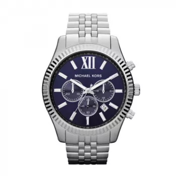 Michael Kors MK5708 Relógio cronógrafo de mulher em aço inoxidável rosa ouro, 39 mm