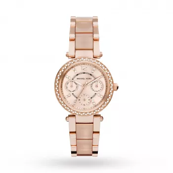 Michael Kors MK6110 Relógio de mulher Rosa ouro Aço inoxidável 33mm