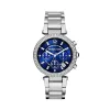 Michael Kors MK6117 Relógio cronógrafo de mulher em aço inoxidável tom ouro rosa 39 mm