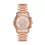 Michael Kors MK6275 Relógio cronógrafo de mulher em aço inoxidável cor de ouro rosa, 39 mm