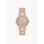 Relógio de pulso de mulher Michael Kors MK6511 aço inoxidável cor de ouro rosa 38mm