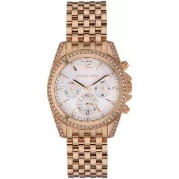 Relógio de mulher Michael Kors Parker MK5836 39mm ouro rosa aço inoxidável