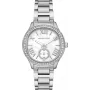 Relógio de mulher Michael Kors Pyper analógico de quartzo MK4807 38mm prateado aço inoxidável