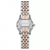 Relógio de quartzo de mulher Michael Kors Pyper - caixa de aço inoxidável 26mm, mostrador prateado, bracelete prateada (MK4817)