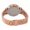 Relógio de mulher Michael Kors Pyper aço inoxidável cor de ouro rosa MK6576