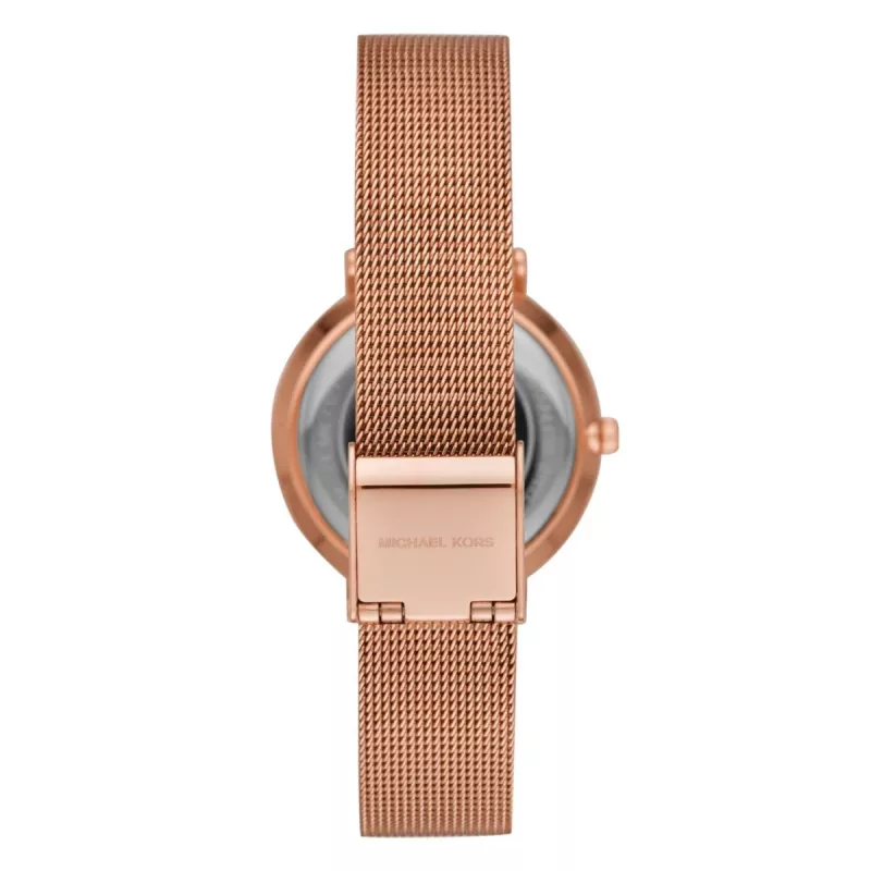 Relógio para mulher Michael Kors Pyper MK7122 32mm aço inoxidável tom ouro rosa