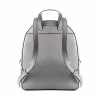 Mochila Michael Kors Rhea para senhora 28x23x10 cm cinzento pérola pele Saffiano
