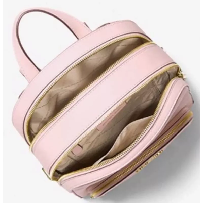 Michael Kors Slater Mochila 30x24x9 cm Powder Blush Pele granulada de mulher