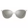 Óculos de sol Michael Kors Vivian para mulher MK2184U30156G armação preta lentes degradê cinzentas 58mm