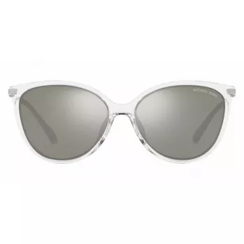 Óculos de sol Michael Kors Vivian para mulher MK2184U30156G armação preta lentes degradê cinzentas 58mm