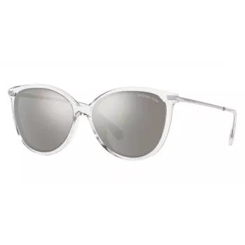 Óculos de sol Michael Kors Vivian para mulher MK2184U30156G armação preta lentes degradê cinzentas 58mm