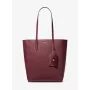Saco de ombro Michael Kors Voyager 35F4G2VT7TOXB couro crossgrain de mulher com fecho superior