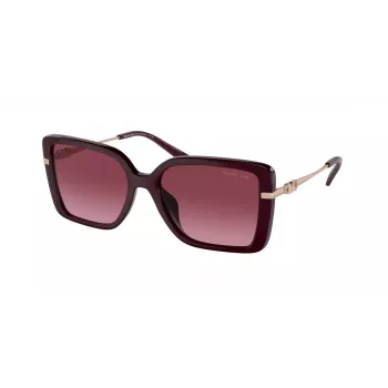 Óculos de sol de mulher Michael Kors borboleta MK2174U33448H tartaruga escuro castanho degradê 55mm